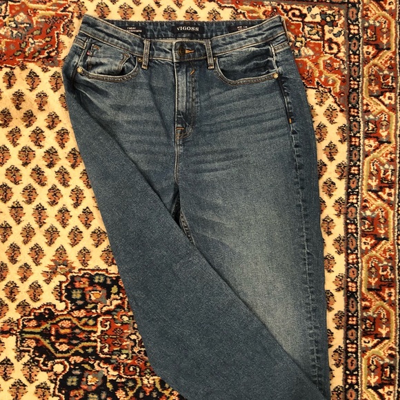VIGOSS High Rise Friday Tapered Boyfriend Jeans 28 Inseam 26 EUC - Picture 3 of 9